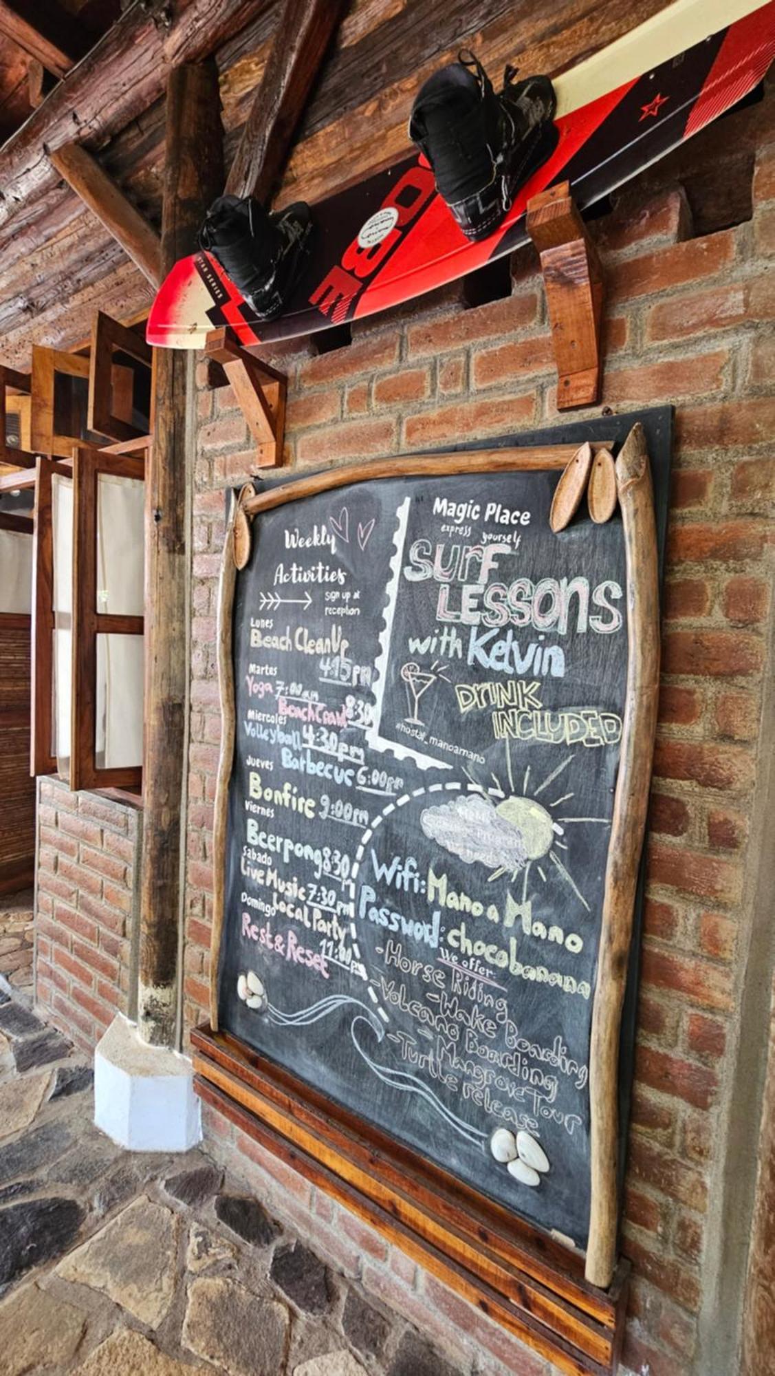 Mano A Mano Eco Hostal Las Peñitas Екстериор снимка